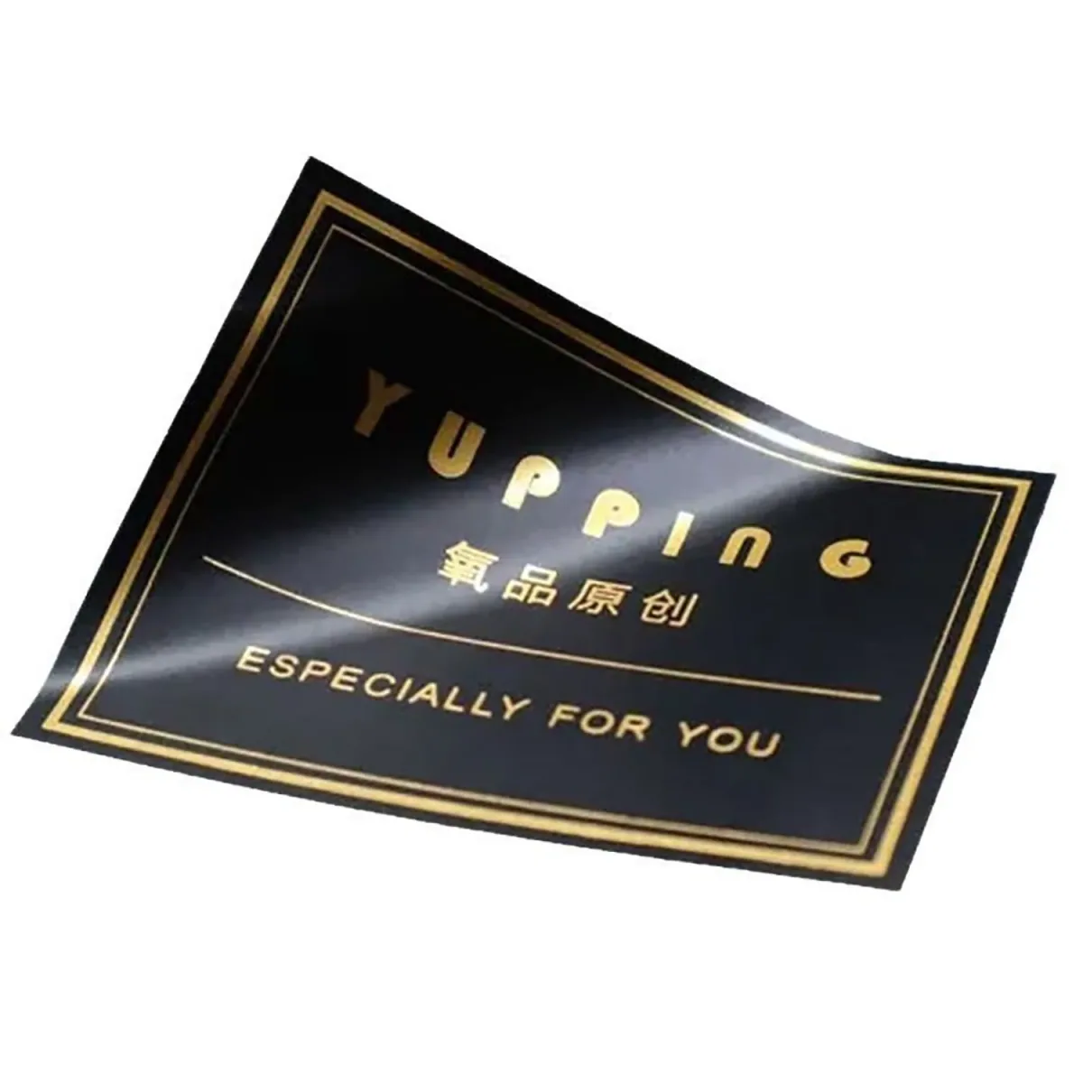 Custom packaging stickers and labels for food bags bottles and boxes