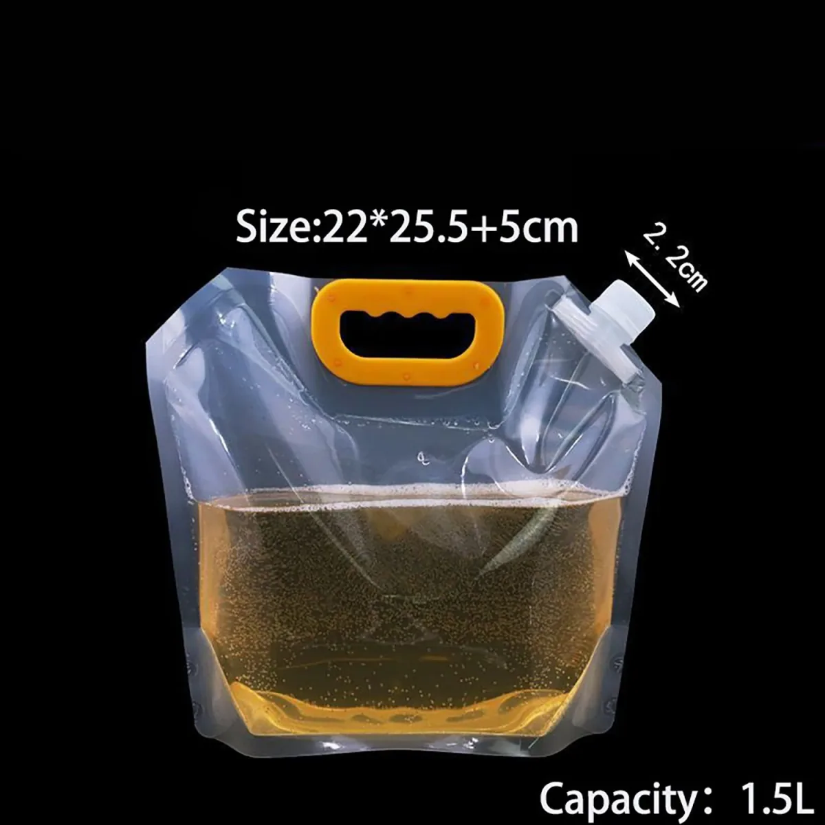 Custom spout pouch liquid packaging for drinks sauce and refill products
