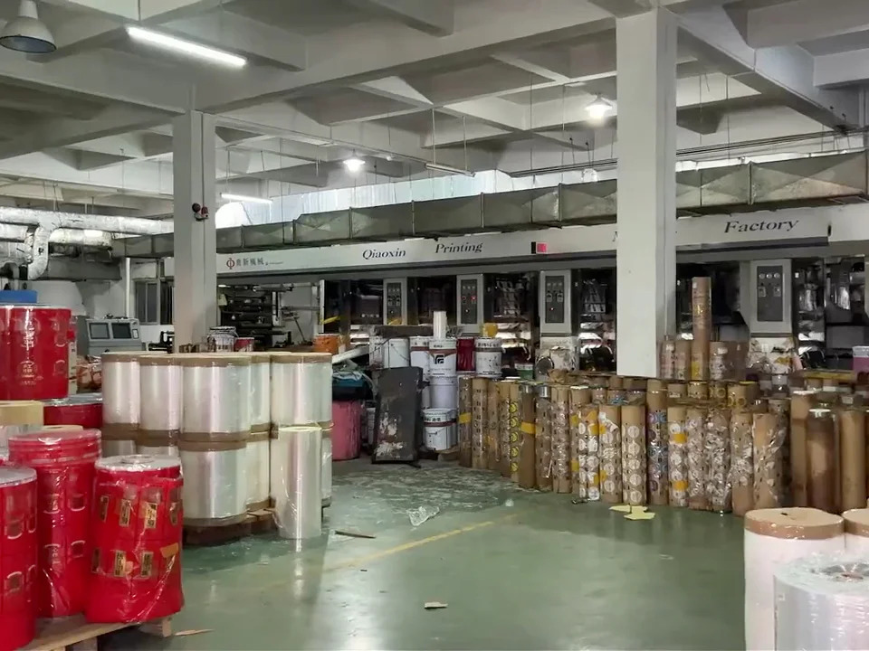 Real flexible packaging printing process on production machinery